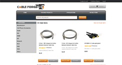 Desktop Screenshot of cableforge.com